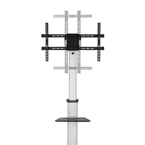 Soporte de Suelo Inclinable con Ruedas Aisens FT86TRE-197 para TV 37-86'/ hasta 50kg