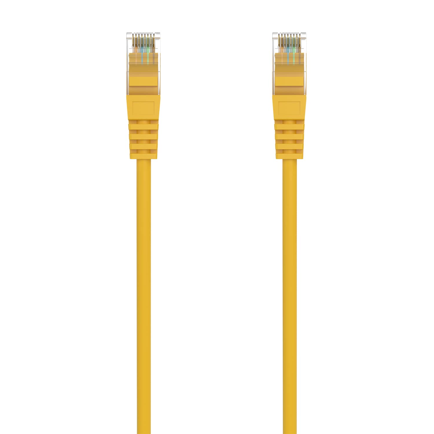 Cable de Red RJ45 AWG24 UTP Aisens A145-0563 Cat.6A/ LSZH/ 25cm/ Amarillo