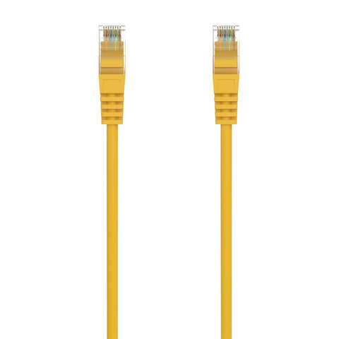 Cable de Red RJ45 AWG24 UTP Aisens A145-0565 Cat.6A/ LSZH/ 50cm/ Amarillo