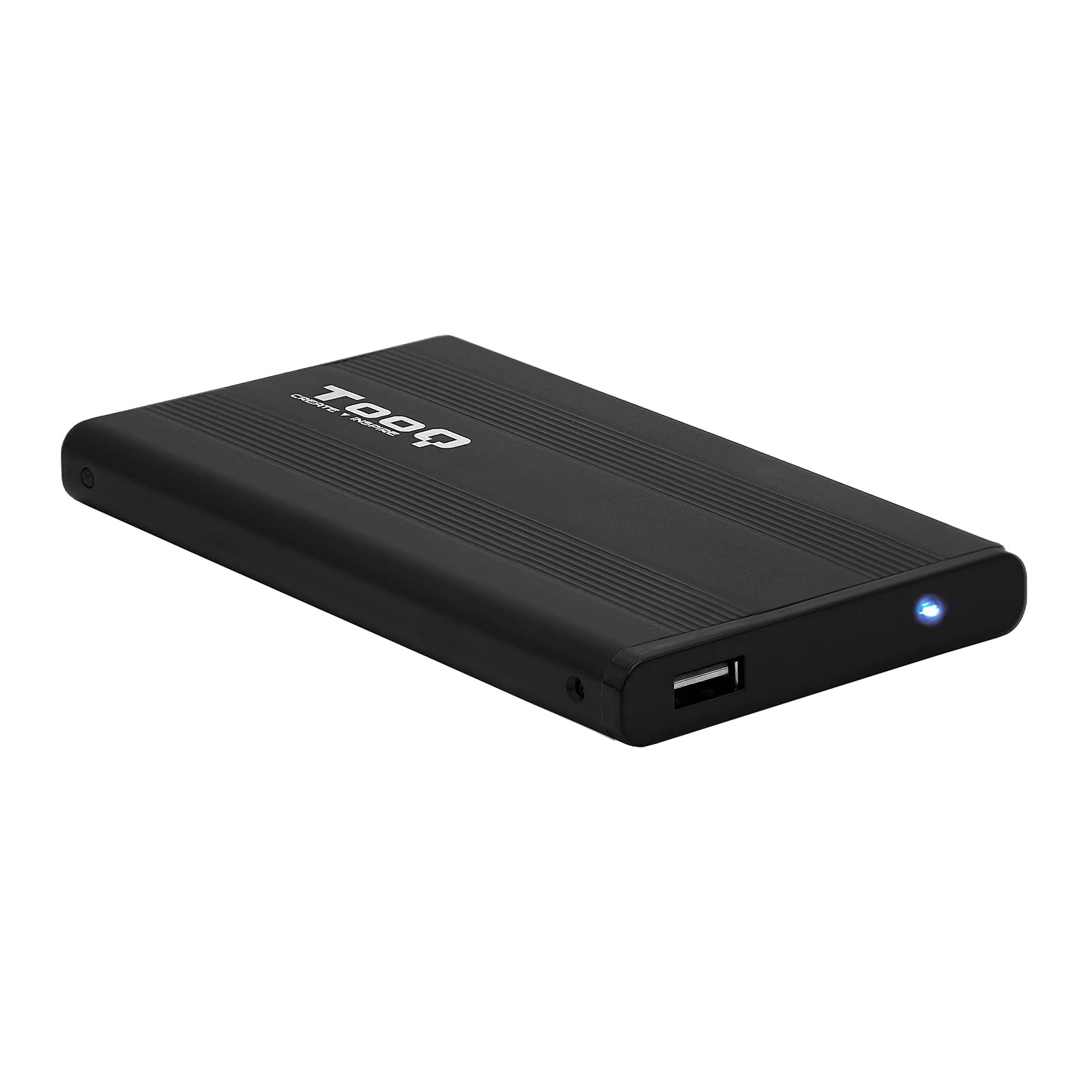 Caja Externa para Disco Duro de 2.5' TooQ TQE-2510B/ USB 2.0