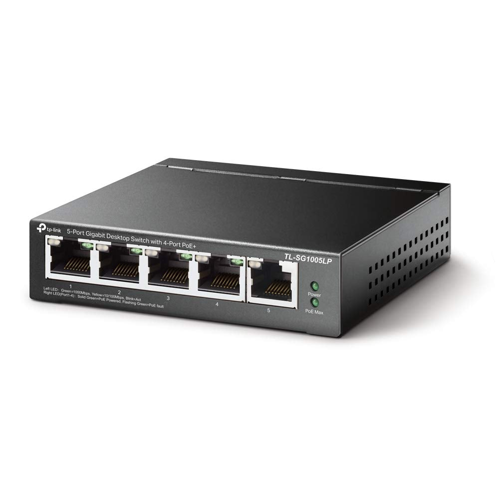 Switch TP-Link TL-SG1005LP 5 Puertos/ RJ-45 10/100/1000/ PoE