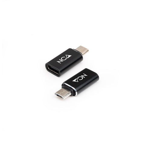 Adaptador Nanocable 10.02.0014/ MicroUSB Macho - USB Tipo-C Hembra