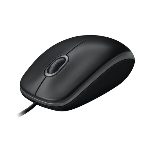 Ratón Logitech M100/ Hasta 1000 DPI/ Negro