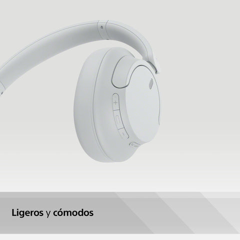 Auriculares inalámbricos Sony WH-CH720N/ con Micrófono/ Bluetooth/ Blancos