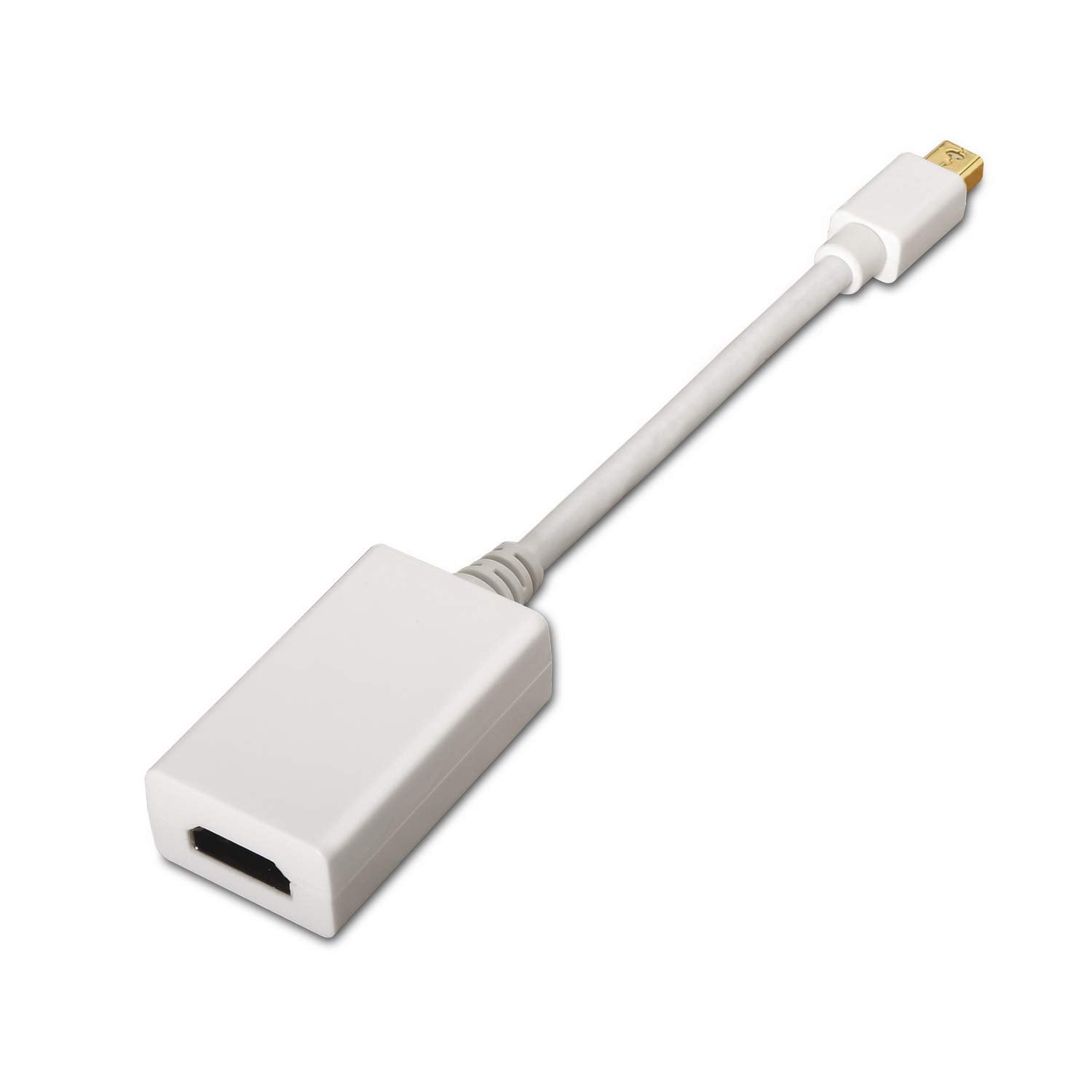 Cable Conversor Aisens A125-0138/ Mini DisplayPort Macho - HDMI Hembra/ 15cm/ Blanco