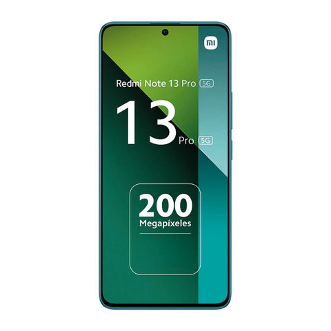 Smartphone Xiaomi Redmi Note 13 Pro NFC 8GB/ 256GB/ 6.67'/ 5G/ Verde Azulado