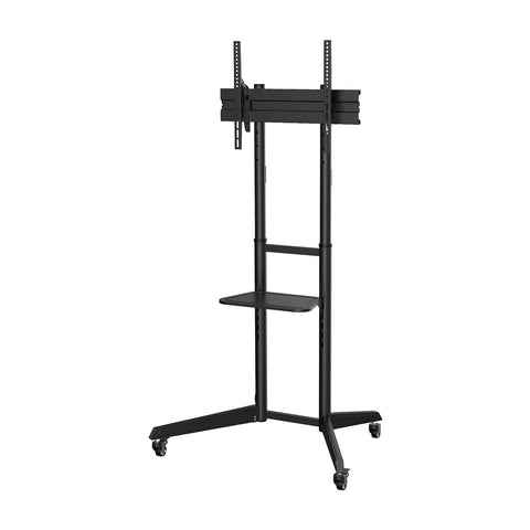 Soporte de Suelo Inclinable con Ruedas Aisens FT70TE-211 para TV de 37-70'/ hasta 50kg