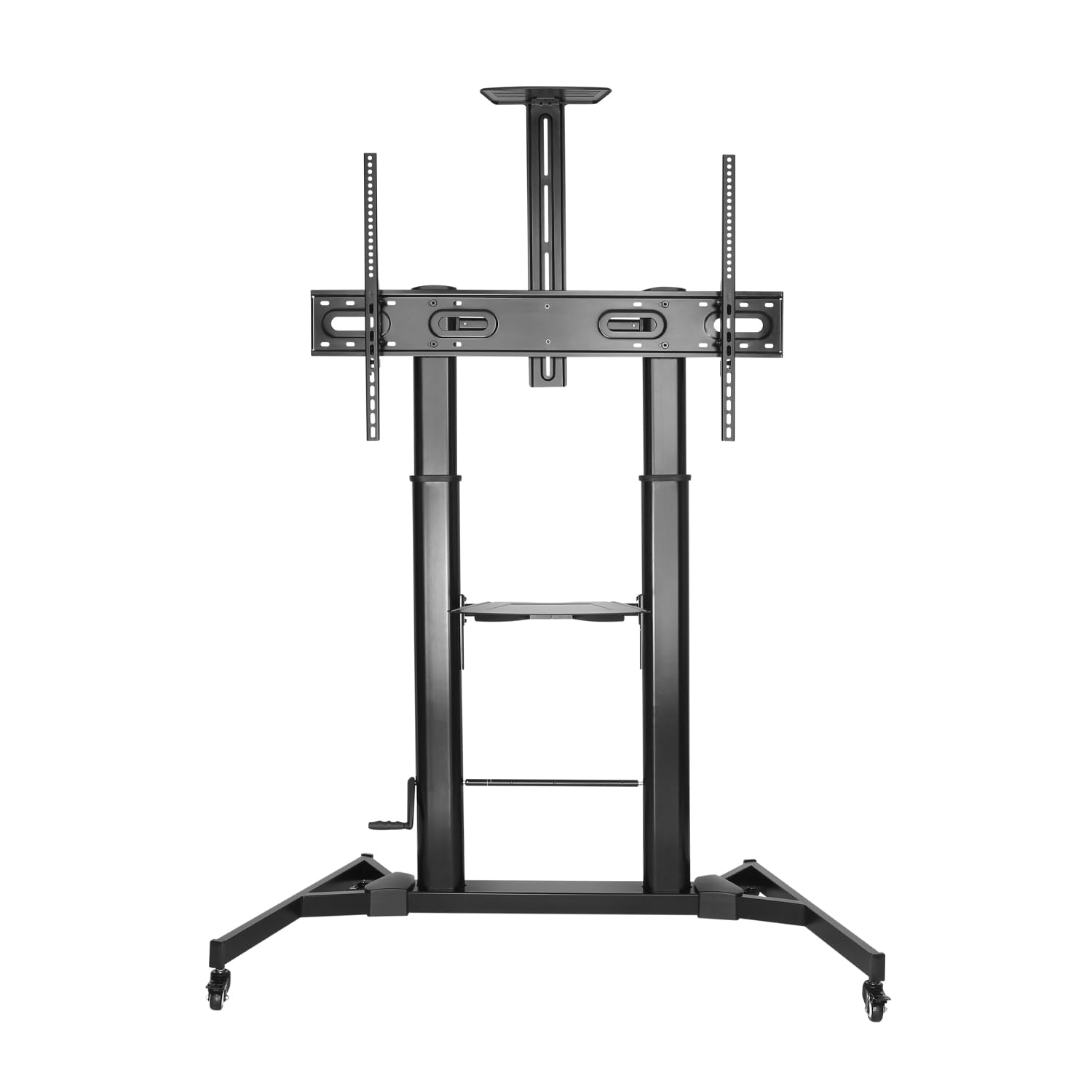 Soporte de Suelo Inclinable con Ruedas y Manivela Aisens FT100TE-171 para TV 60-100'/ hasta 100kg