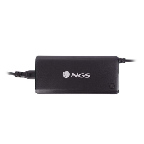 Cargador de Portátil NGS BAN/ 90W/ Manual/ 11 Conectores/ Voltaje 12-20V