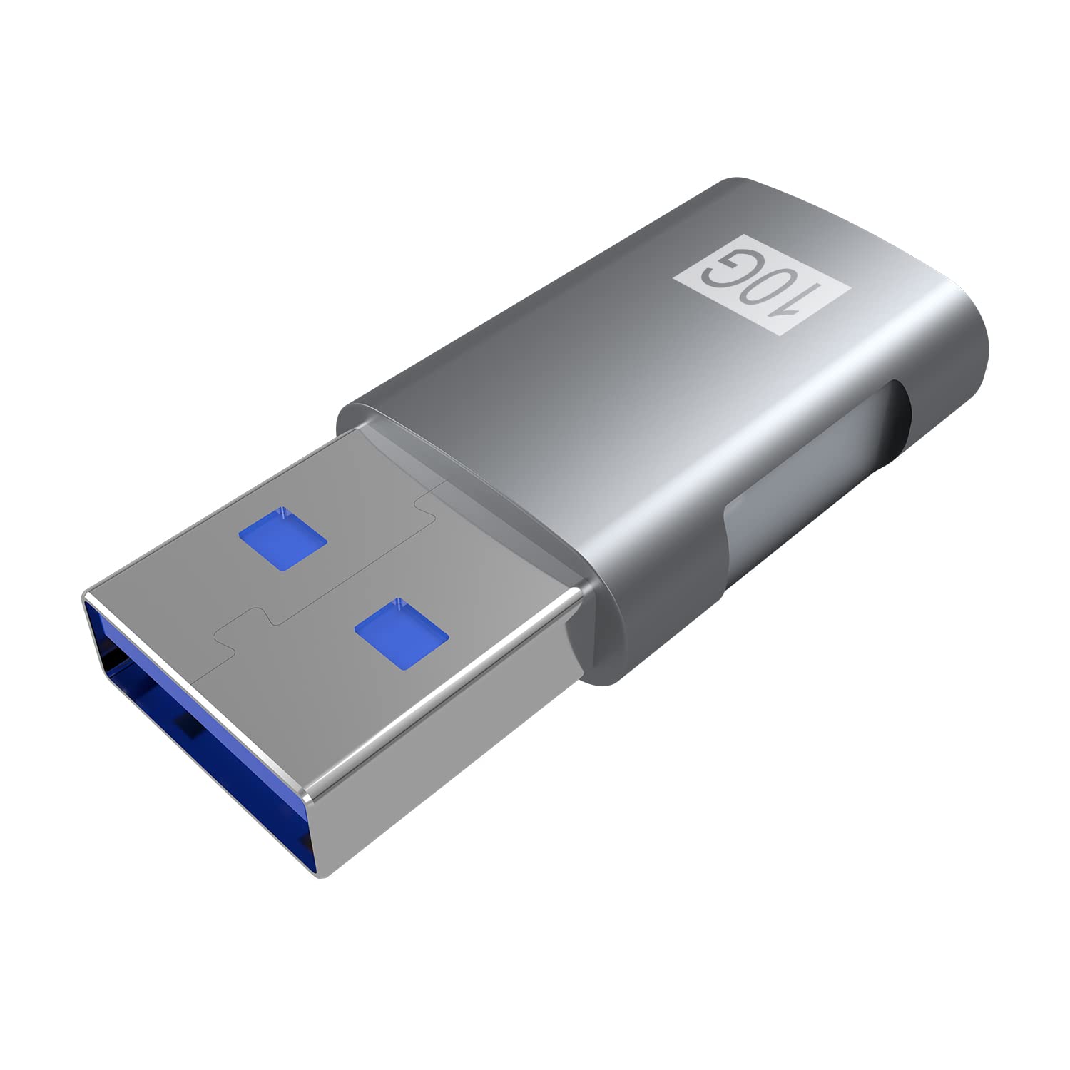 Adaptador USB 3.2 GEN2 Aisens A108-0655/ USB Tipo-C Hembra - USB Macho