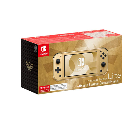 Nintendo Switch Lite Hyrule Edition + 12 meses NSO