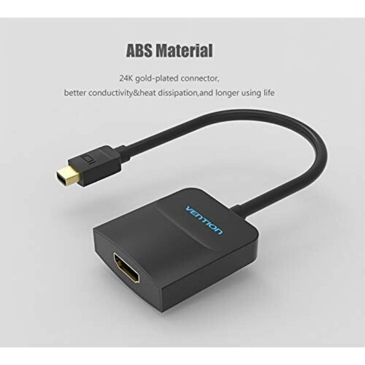 Conversor Vention HBCBB/ Mini DisplayPort Macho - HDMI Hembra