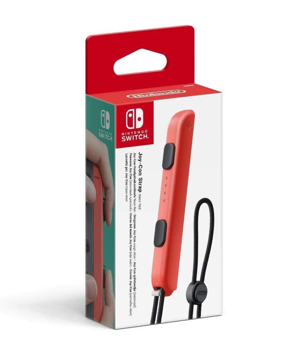 Nintendo Switch Correa Joy-Con Rojo Neón