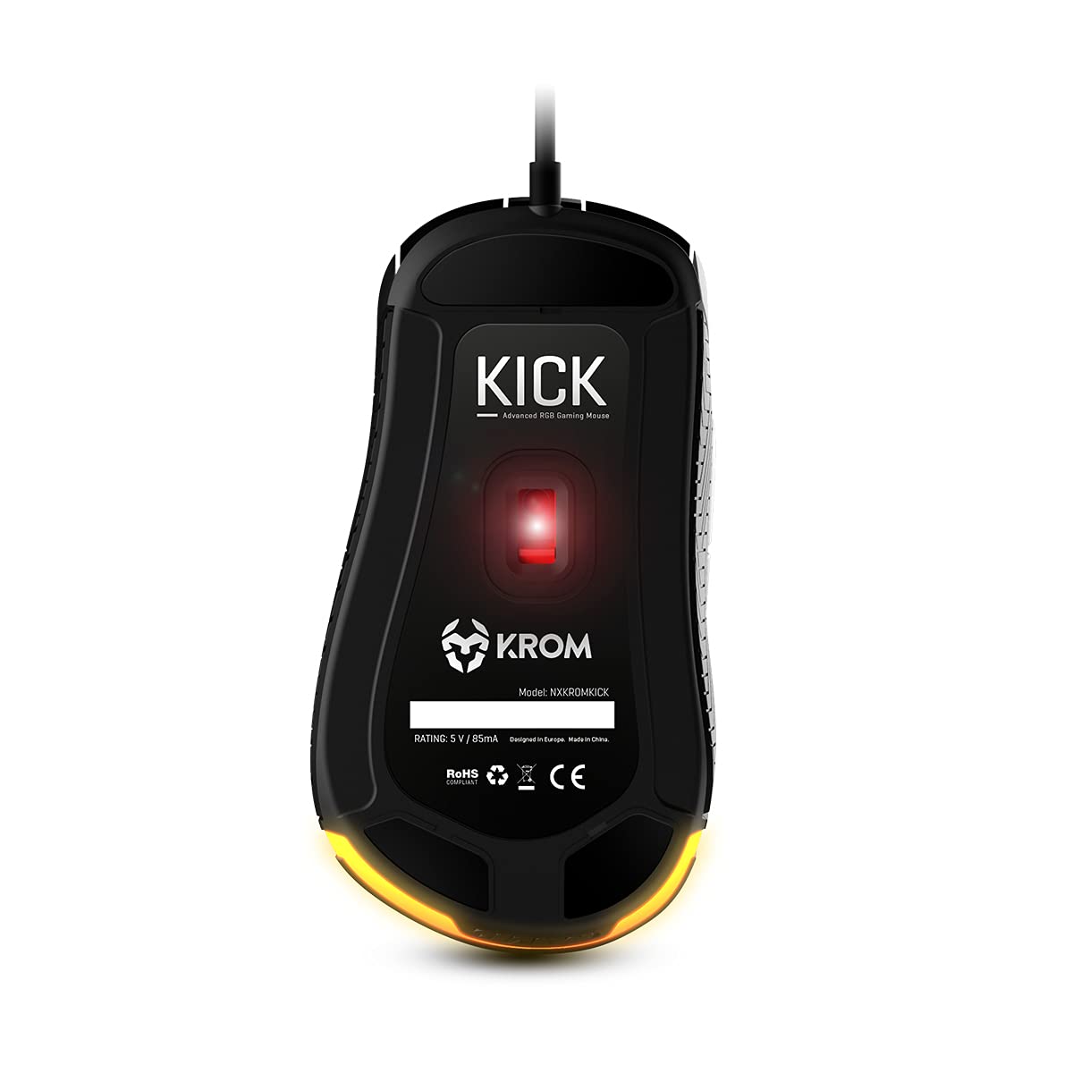 Ratón Gaming Krom Kick/ Hasta 12000 DPI