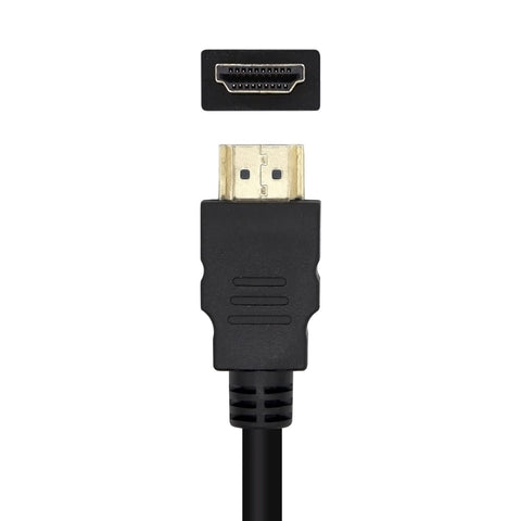 Cable Conversor Aisens A125-0461/ DisplayPort Macho - HDMI Macho/ Hasta 5W/ 2300Mbps/ 5m/ Negro