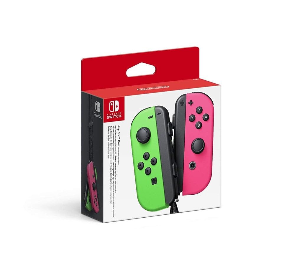 Nintendo Par Joy-Con, verde/rosa, Bluetooth Interruptor