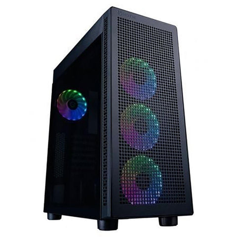 Caja Gaming Semitorre Hiditec H1 Air ARGB