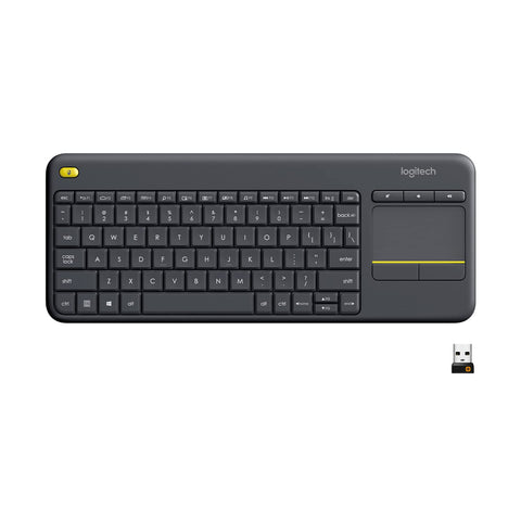 Teclado para Smart TV Logitech Wireless Touch K400 Plus