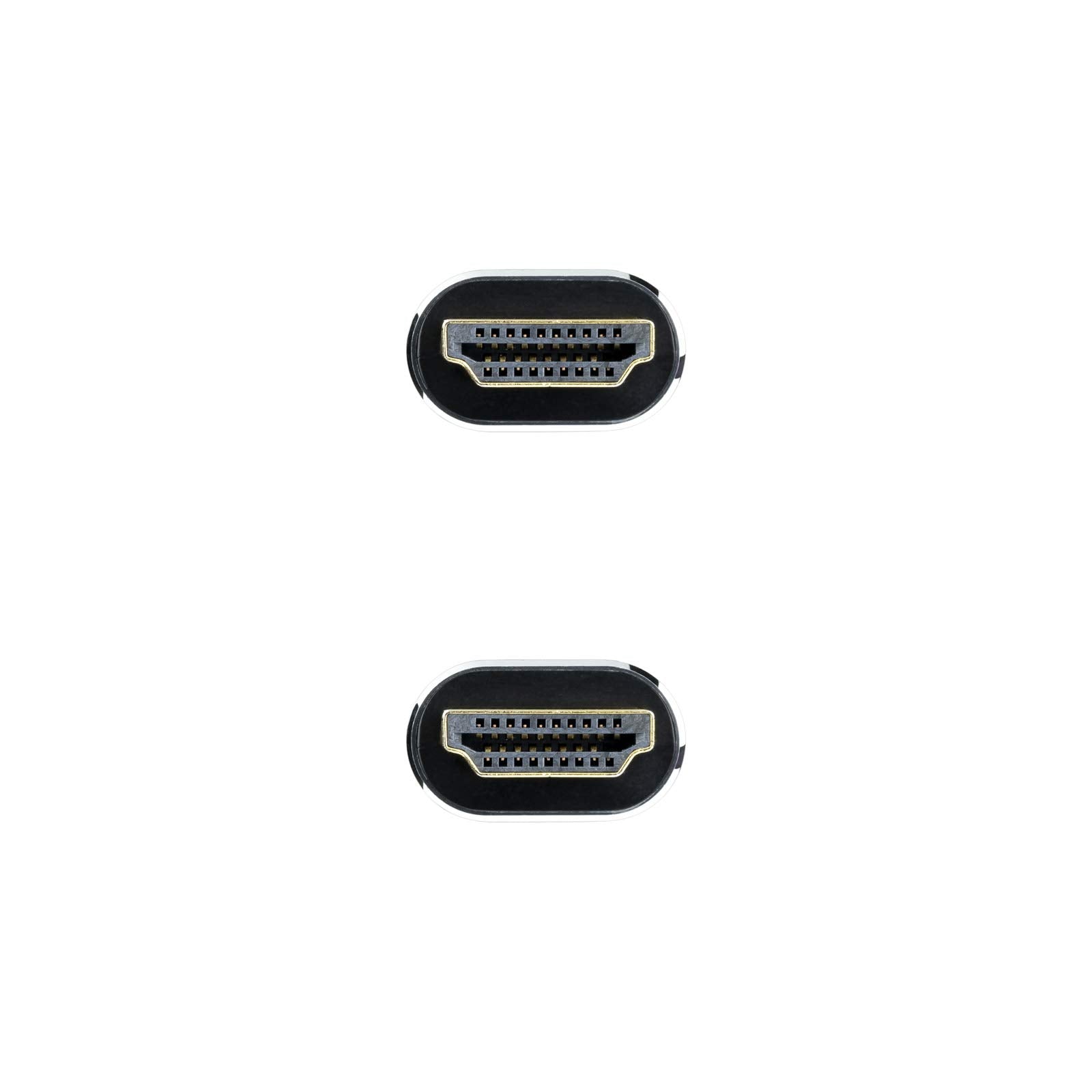 Cable HDMI 2.1 8K Nanocable 10.15.8001/ HDMI Macho - HDMI Macho/ 1m/ Negro