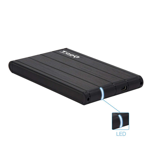 Caja Externa para Disco Duro de 2.5' TooQ TQE-2530B/ USB 3.1