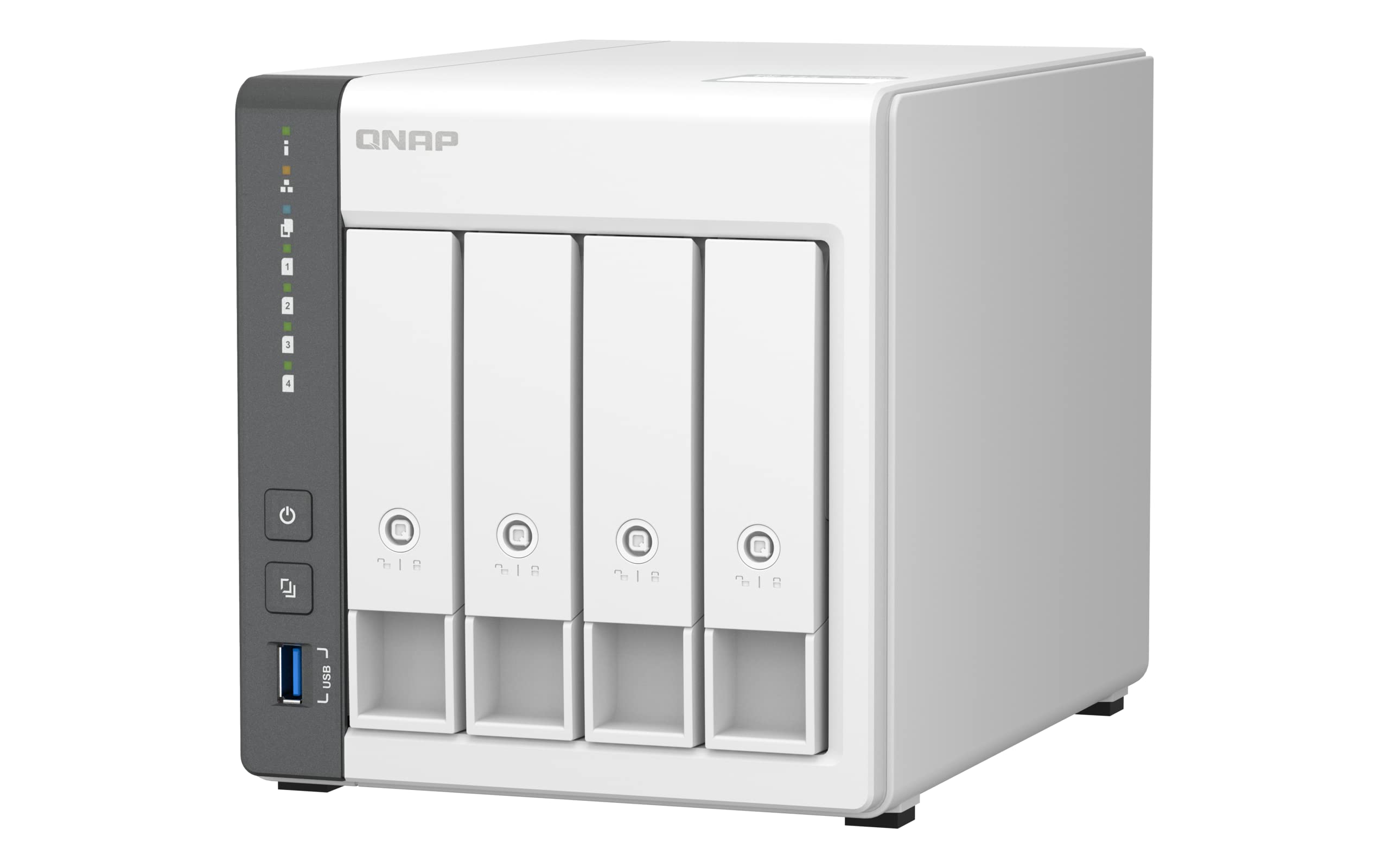 NAS QNAP TS-433-4G/ 4 Bahías 3.5'- 2.5'/ 4GB/ Formato Torre