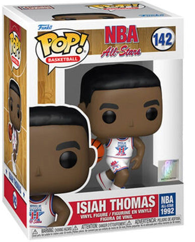 Funko Pop! NBA Legends-Isiah Thomas - (White All Star Uni 1992) - Figura de Vinilo Coleccionable - Idea de Regalo- Mercancia Oficial - Juguetes para Niños y Adultos - Sports Fans