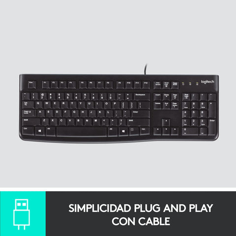 Teclado Logitech K120 Retail