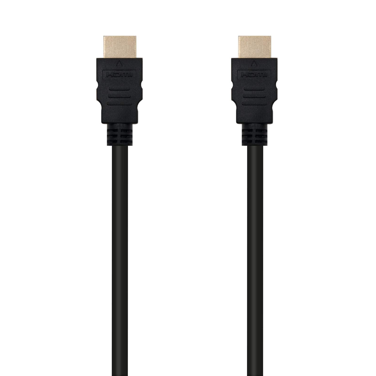 Cable HDMI 2.0 4K Nanocable 10.15.3603/ HDMI Macho - HDMI Macho/ 3m/ Certificado/ Negro