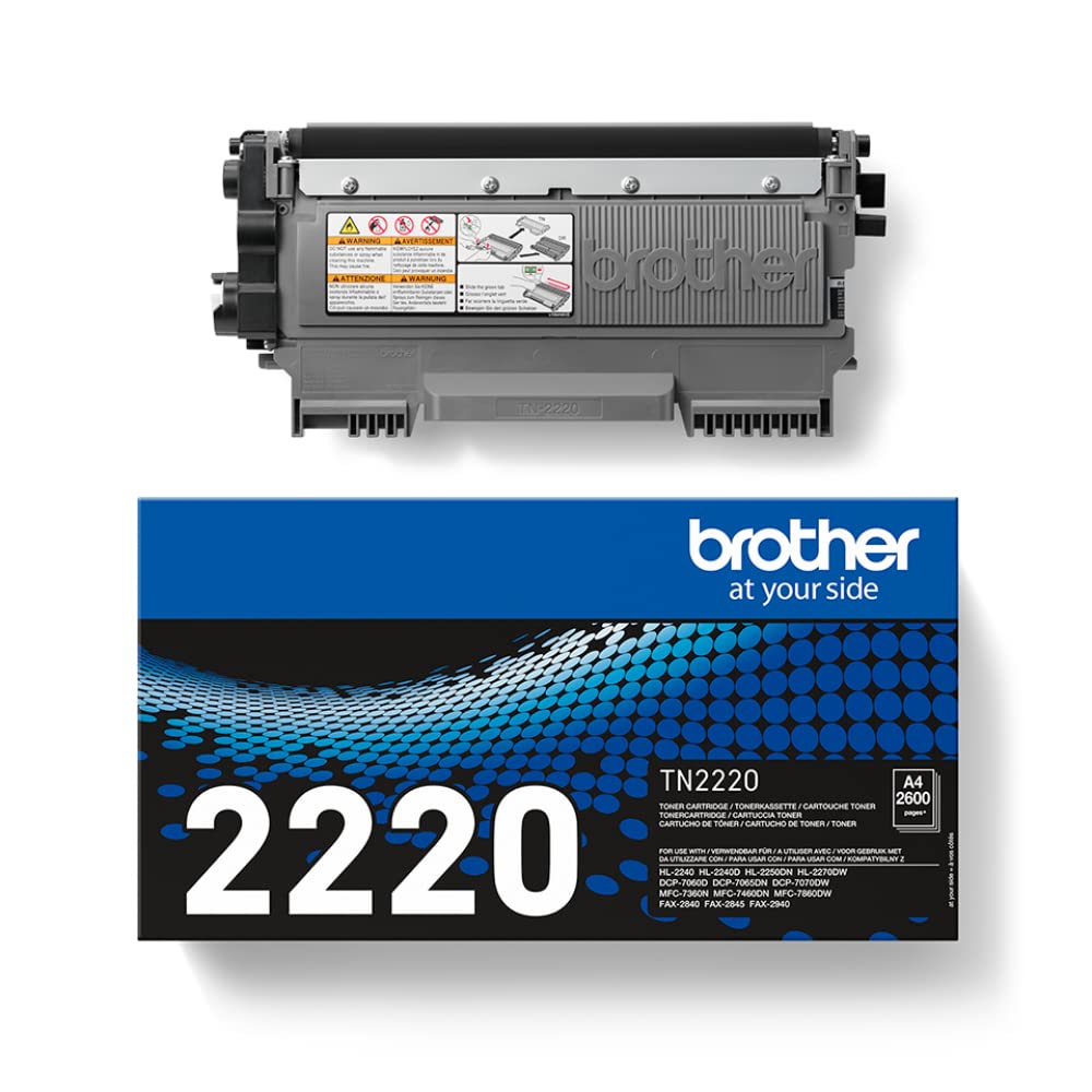 Tóner Original Brother TN-2220/ Negro