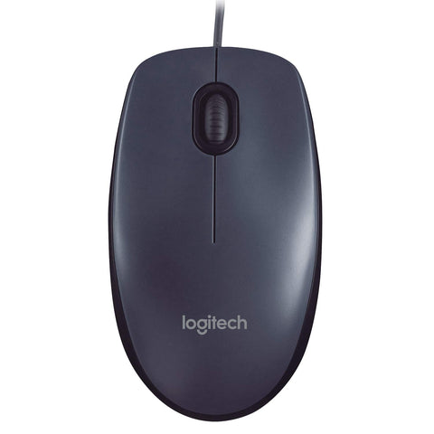 Ratón Logitech M90/ Hasta 1000 DPI/ Gris V2