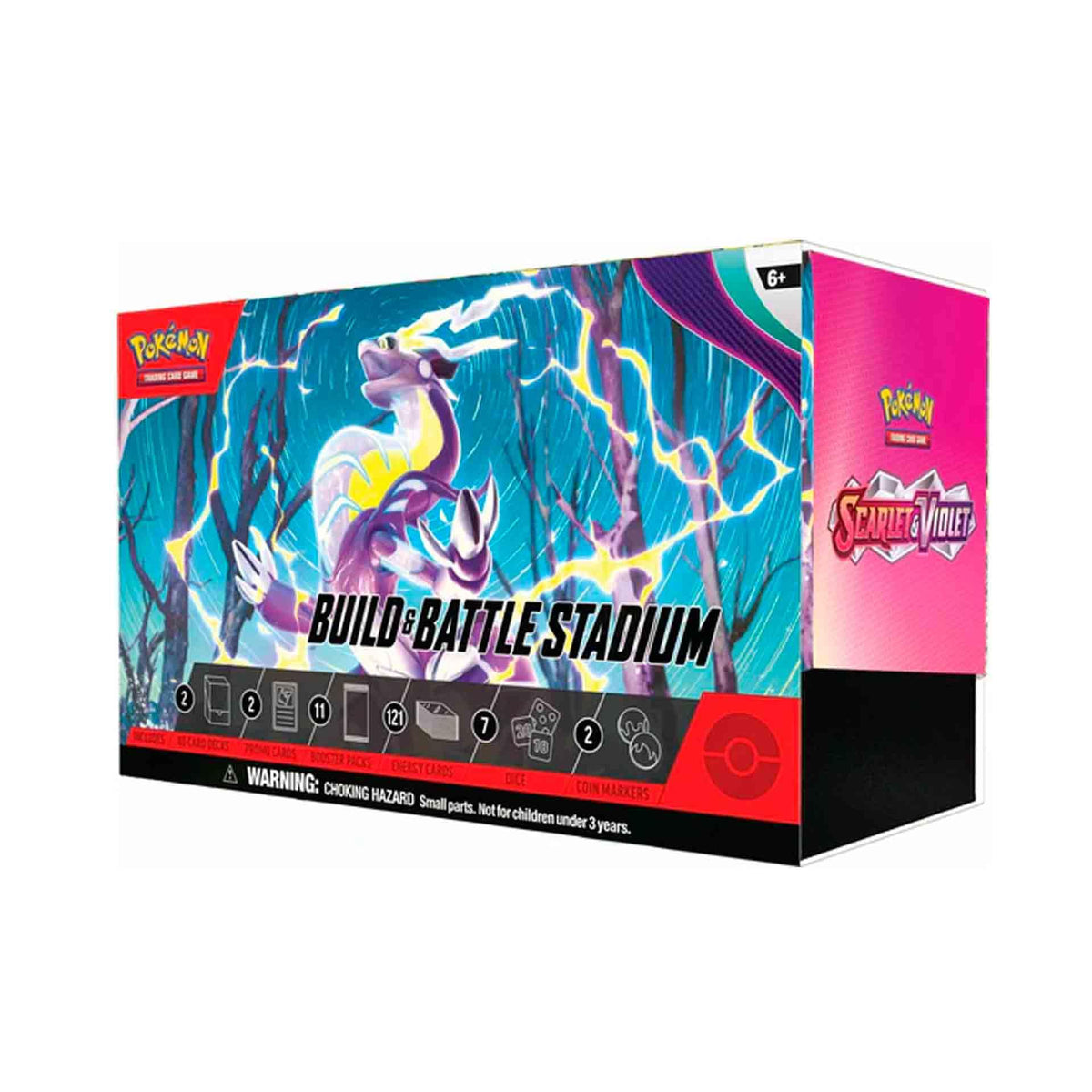 Bandai - Juego de Cartas Pokémon TCG: Build & Battle Stadium Swsh12.5 (2 Cajas De Combina Y Combate) - PC00009 Multicolor - Prepárate para enfrentarte a tus rivales en el Estadio