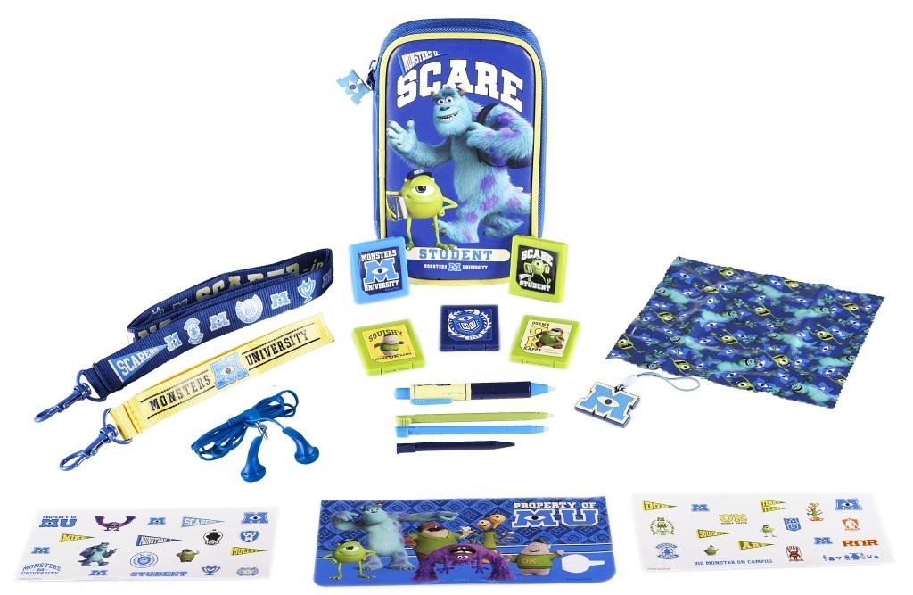 Zubehör Set 16In1 Für Nintendo DS Lite I XL 3DS "Monsters University" [Importación Alemana]