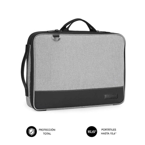 Maletín Subblim Advance Laptop Sleeve para Portátiles hasta 15.6'/ Gris