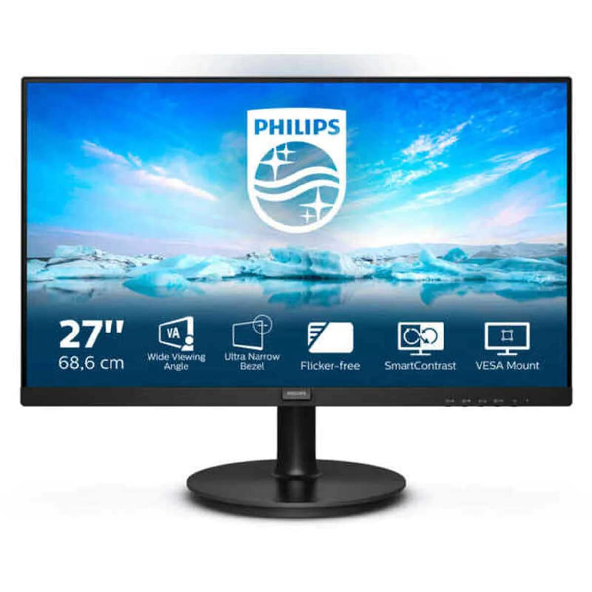 Monitor Philips 271V8LA 27'/ Full HD/ Multimedia/ Negro