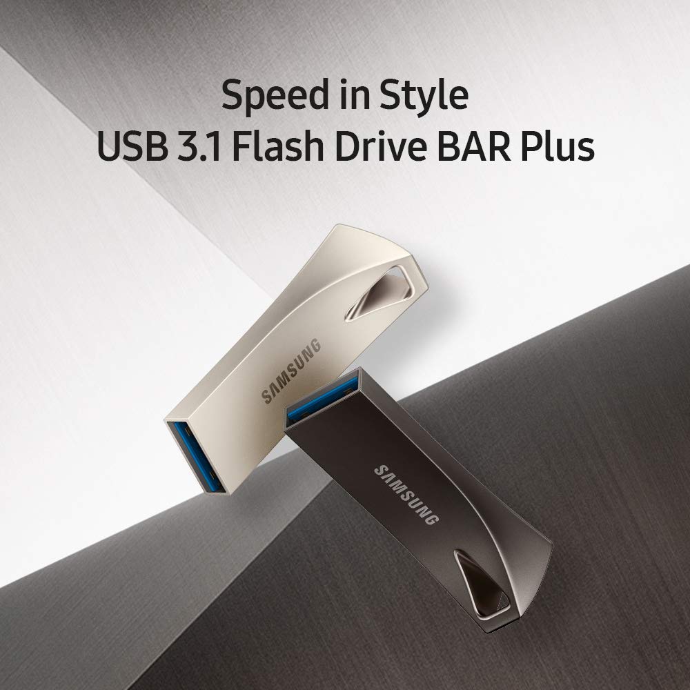 Pendrive 64GB Samsung Bar Plus USB 3.1