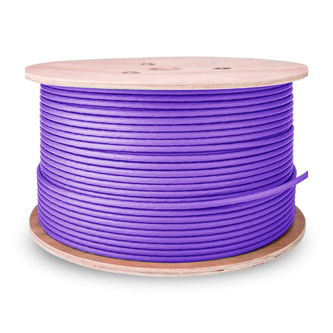 Bobina de Cable RJ45 AWG23 UTP Aisens A135-0748 Cat.6/ LSZH/ 305m/ Violeta