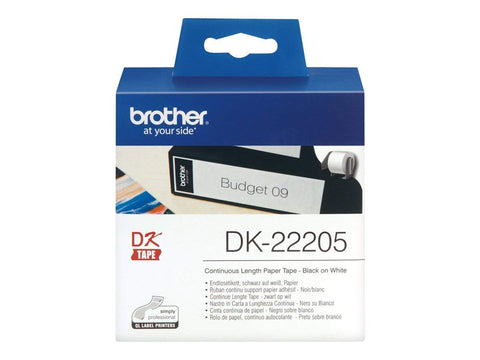 Rollo de Papel Continuo Original Brother DK-22205