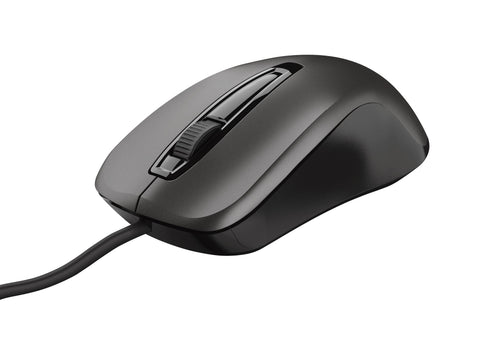 TRUST CARVE USB MOUSE (SENSOR OPTICO DE 1.200 PPP REALES)