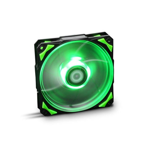 Ventilador Nox H-Fan Green/ 12cm/ Verde