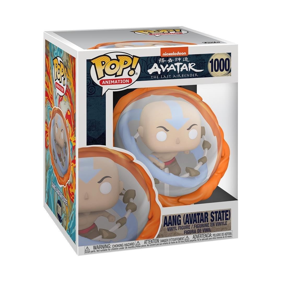 Funko Pop! Super: Avatar - Aang All Elements - Avatar: The Last Airbender - la Leyenda de Aang - Figura de Vinilo Coleccionable - Idea de Regalo- Mercancia Oficial - Juguetes para Niños y Adultos