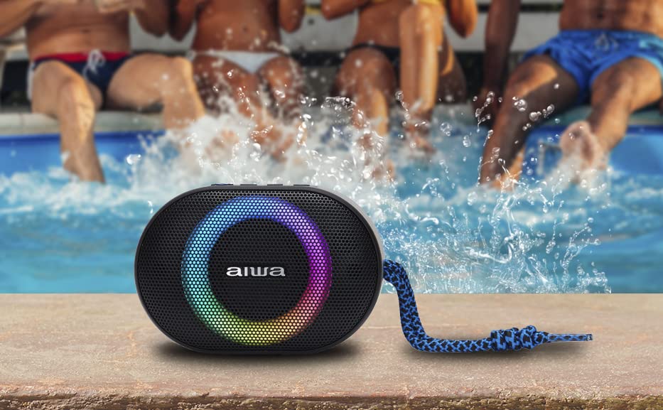 Altavoz con Bluetooth Aiwa BST-330BL/ 10W/ 1.0/ Azul