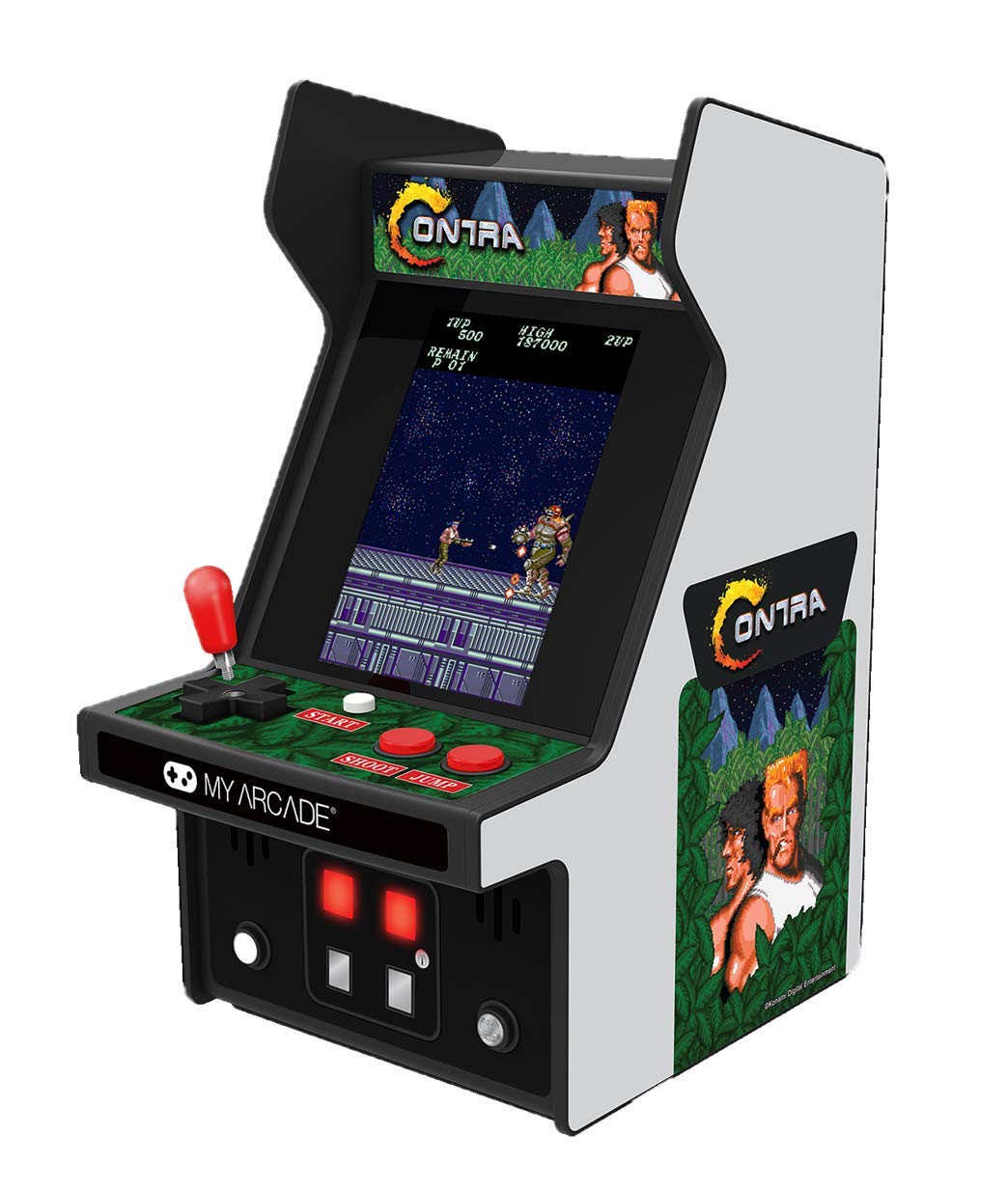 MY ARCADE Micro Jugador Contra Mini Cabina Retro