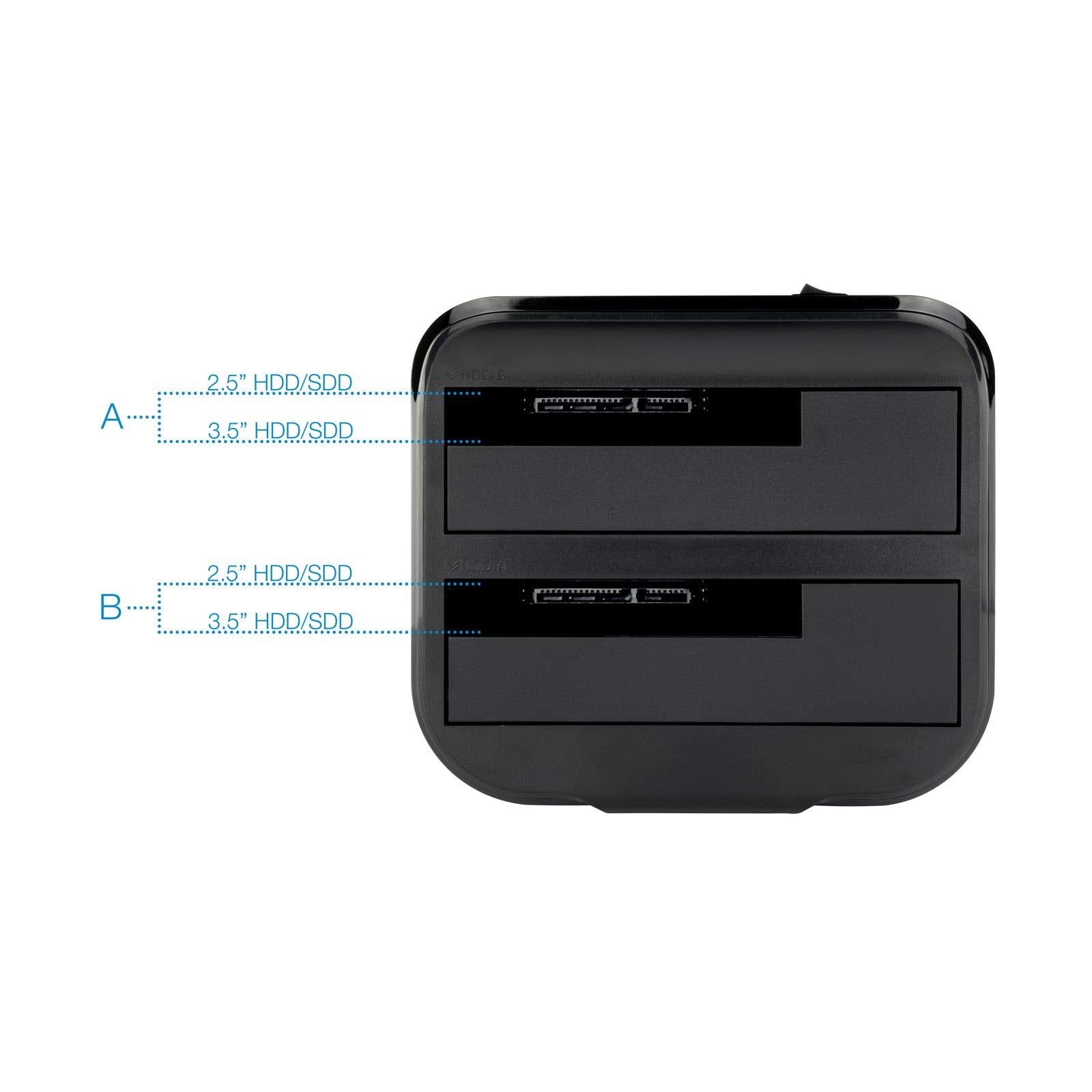 Docking Station para Discos Duros TooQ TQDS-802B