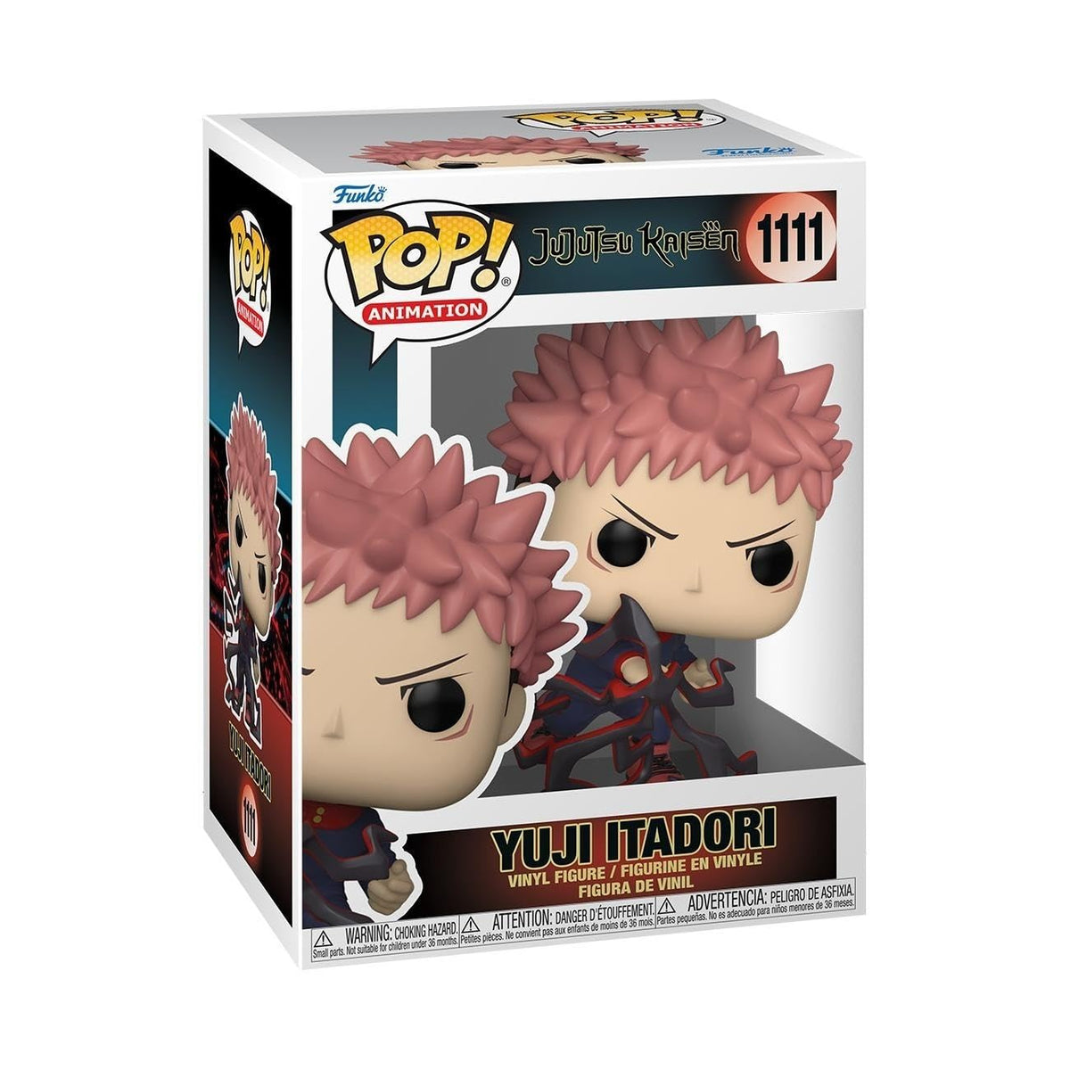 Funko Pop! Animation: Jujutsu Kaisen - Yuji Itadori - Brilla en la Oscuridad Chase - Figura de Vinilo Coleccionable - Idea de Regalo- Mercancia Oficial - Juguetes para Niños y Adultos - Anime Fans