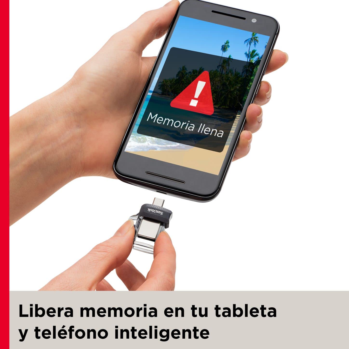 Pendrive 128GB SanDisk Dual m3.0 Ultra USB 3.0/ MicroUSB