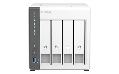 NAS QNAP TS-433-4G/ 4 Bahías 3.5'- 2.5'/ 4GB/ Formato Torre