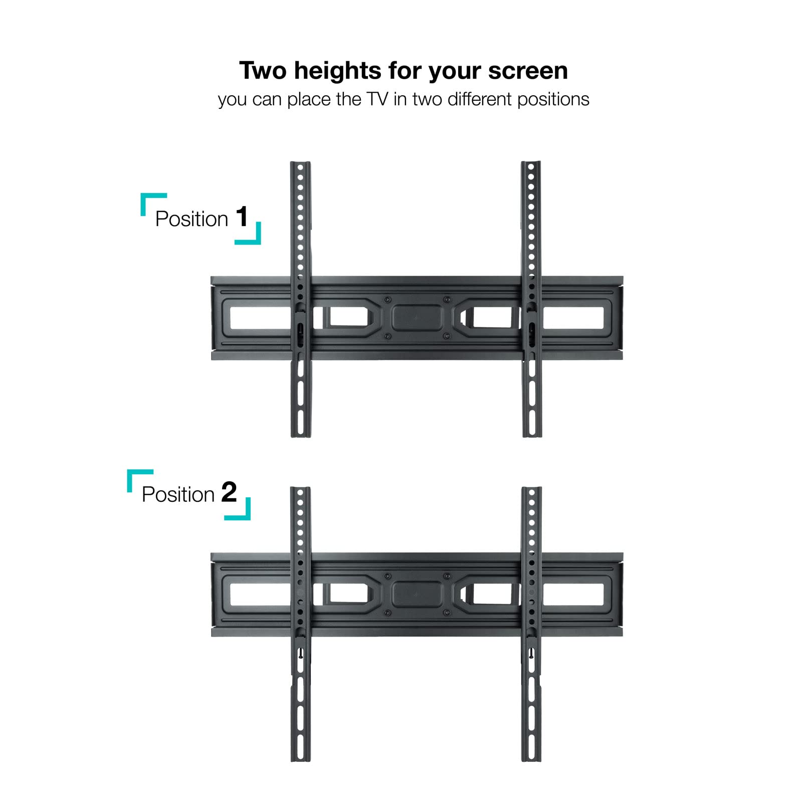 Soporte de Pared Giratorio/ Inclinable/ Nivelable TooQ LP7866TN-B para TV de 37-80'/ hasta 40kg