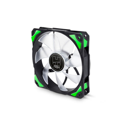 Ventilador Nox H-Fan Green/ 12cm/ Verde