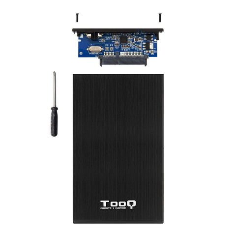 Caja Externa para Disco Duro de 2.5' TooQ TQE-2527B/ USB 3.1