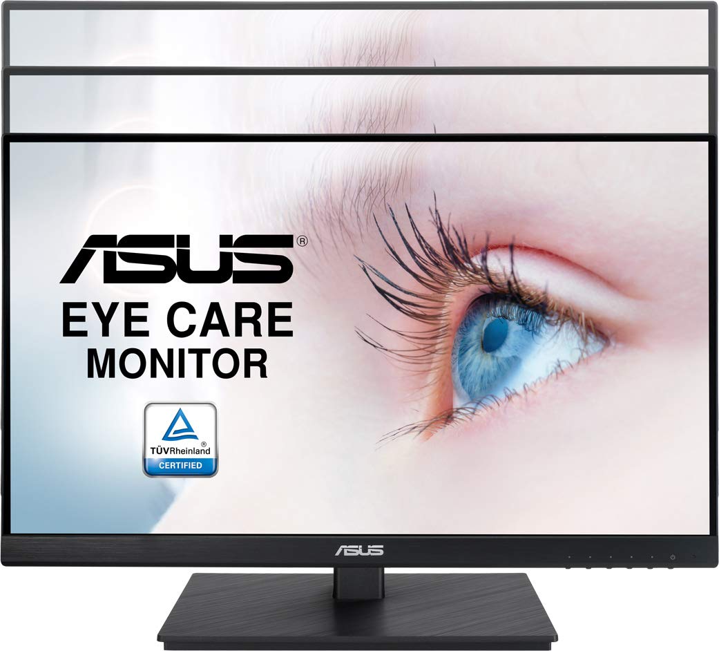 Monitor Asus VA229QSB 21.5'/ Full HD/ Multimedia/ Regulable en altura/ Negro